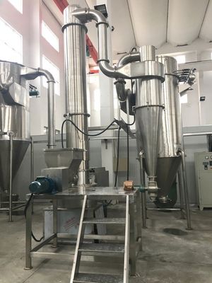 Screw Feeder 20kw Industrial Rotary Dryer